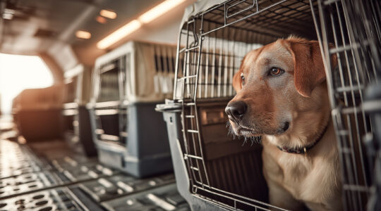 caisse de transport pour chien